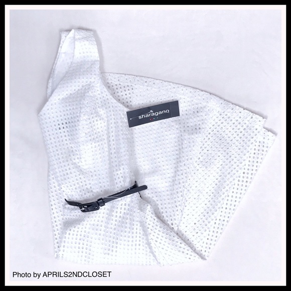 WHITE FLOWY A-LINE SLEEVELESS RETRO TANK SUMMER SUN DRESS A2C - Picture 4 of 8